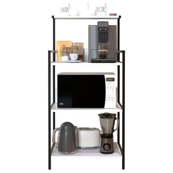 Etajeră Nex Home 28-01-01 Metal / White Black photo 2 Etajeră Nex Home 28-01-01 Metal / White Black photo 2