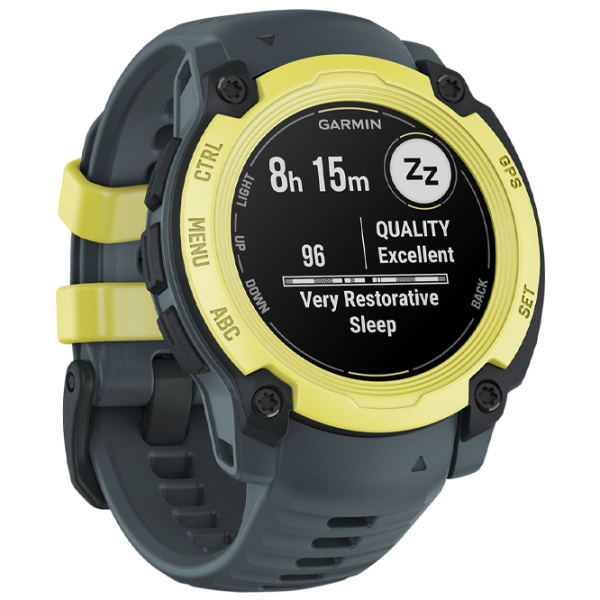 Ceas inteligent Garmin Instinct E  0.86" / 40mm / Lime - Twilight / 010-02932-01 photo 3