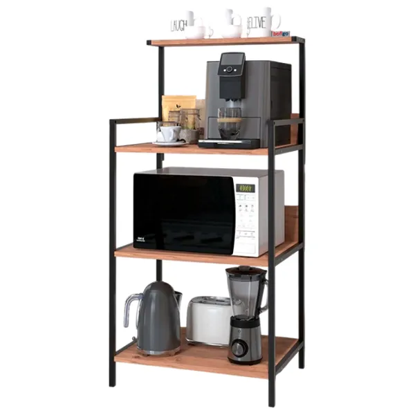 Etajeră Nex Home 28-01-02 Metal / Oak Black photo 1