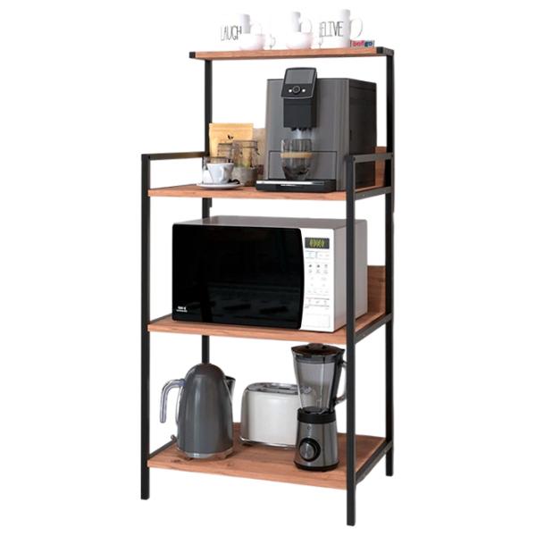 Etajeră Nex Home 28-01-02 Metal / Oak Black photo 1