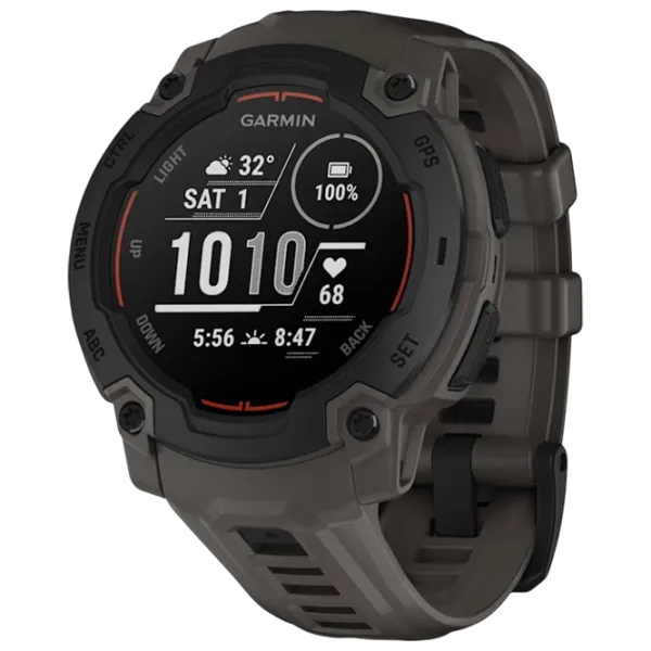 Ceas inteligent Garmin Instinct E  0.9" / 45 mm / Black - Charcoal / 010-02933-00 photo 1