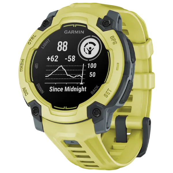 Ceas inteligent Garmin Instinct E  0.9" / 45 mm / Electric Lime - Electric Lime / 010-02933-01 photo 1 Ceas inteligent Garmin Instinct E  0.9" / 45 mm / Electric Lime - Electric Lime / 010-02933-01 photo 1