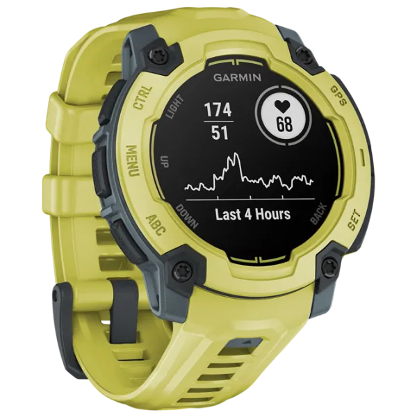 Ceas inteligent Garmin Instinct E  0.9" / 45 mm / Electric Lime - Electric Lime / 010-02933-01 photo 3 Ceas inteligent Garmin Instinct E  0.9" / 45 mm / Electric Lime - Electric Lime / 010-02933-01 photo 3
