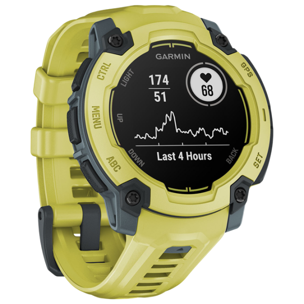 Ceas inteligent Garmin Instinct E  0.9" / 45 mm / Electric Lime - Electric Lime / 010-02933-01 photo 3 Ceas inteligent Garmin Instinct E  0.9" / 45 mm / Electric Lime - Electric Lime / 010-02933-01 photo 3