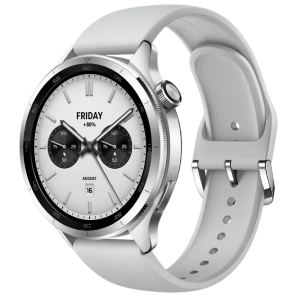 Умные часы Xiaomi Watch S4  1.43" / / Серебряный - Белый / BHR9197GL  photo 1