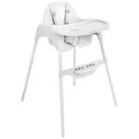 Стульчик для кормления Kikka Boo Jammy (31004010179) / 6 месяцев / Белый 