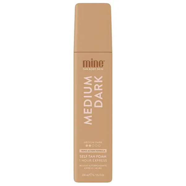 Autobronzare MineTan Medium Dark Self Tan Foam Spumă / 0.2l photo 1