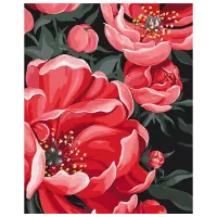 Pictură pe numere BrushMe Compoziție înflorită BS54055 50 x 40 cm / Verticală