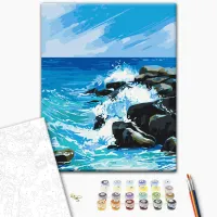 Картина по номерам BrushMe Форма воды BS54003 50 x 40 см / Вертикальная photo 3