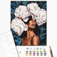 Картина по номерам BrushMe Цветущая вуаль BS54012 50 x 40 см / Вертикальная photo 2