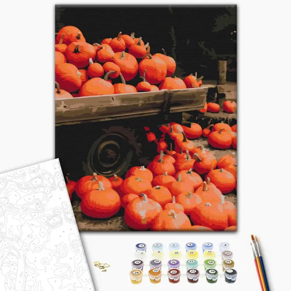 Pictură pe numere BrushMe Peisaj de toamna BS52369 50 x 40 cm / Verticală photo 3 Pictură pe numere BrushMe Peisaj de toamna BS52369 50 x 40 cm / Verticală photo 3