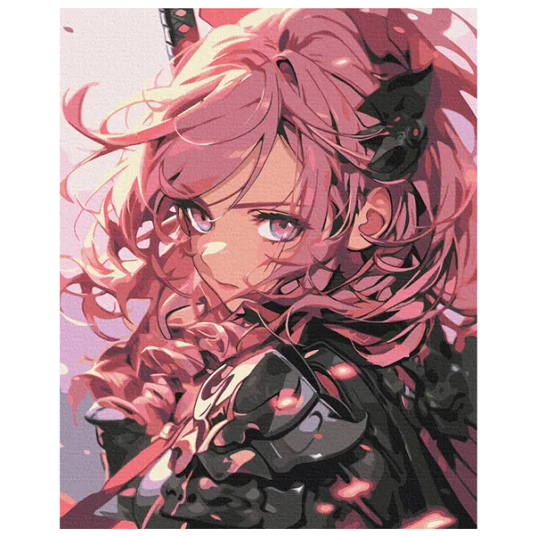 Pictură pe numere BrushMe Prințesa războinică BS53827 50 x 40 cm / Verticală photo 1 Pictură pe numere BrushMe Prințesa războinică BS53827 50 x 40 cm / Verticală photo 1