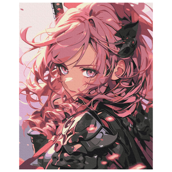 Pictură pe numere BrushMe Prințesa războinică BS53827 50 x 40 cm / Verticală photo 1 Pictură pe numere BrushMe Prințesa războinică BS53827 50 x 40 cm / Verticală photo 1