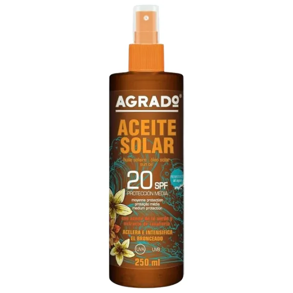 Autobronzare Agrado Sun Oil Spray / 0.25l photo 1
