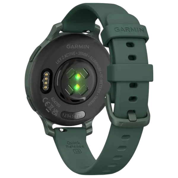 Ceas inteligent Garmin Lily 2 Active  1" / 38 mm / Green - Green / 010-02891-02 photo 4