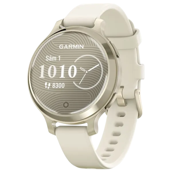 Ceas inteligent Garmin Lily 2 Active  1" / 38 mm / Gold - Bone / 010-02891-00 photo 1