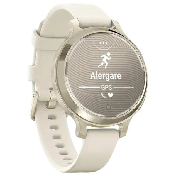 Ceas inteligent Garmin Lily 2 Active  1" / 38 mm / Gold - Bone / 010-02891-00 photo 3