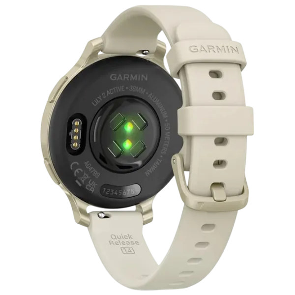 Ceas inteligent Garmin Lily 2 Active  1" / 38 mm / Gold - Bone / 010-02891-00 photo 4