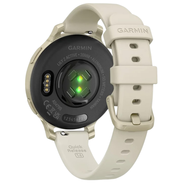 Ceas inteligent Garmin Lily 2 Active  1" / 38 mm / Gold - Bone / 010-02891-00 photo 4
