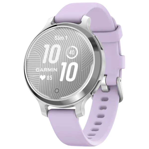 Ceas inteligent Garmin Lily 2 Active  1" / 38 mm / Silver - Purple / 010-02891-01 photo 1 Ceas inteligent Garmin Lily 2 Active  1" / 38 mm / Silver - Purple / 010-02891-01 photo 1