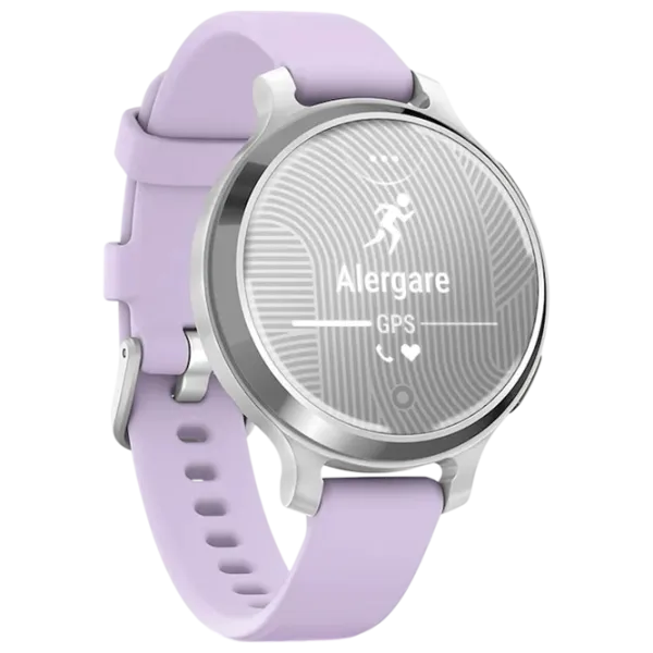 Ceas inteligent Garmin Lily 2 Active  1" / 38 mm / Silver - Purple / 010-02891-01 photo 3 Ceas inteligent Garmin Lily 2 Active  1" / 38 mm / Silver - Purple / 010-02891-01 photo 3