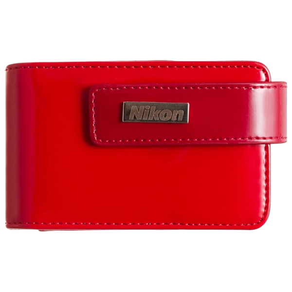 Geantă pentru aparat foto Nikon CS-S27 Piele artificială / Red photo 1