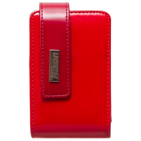 Geantă pentru aparat foto Nikon CS-S27 Piele artificială / Red photo 3