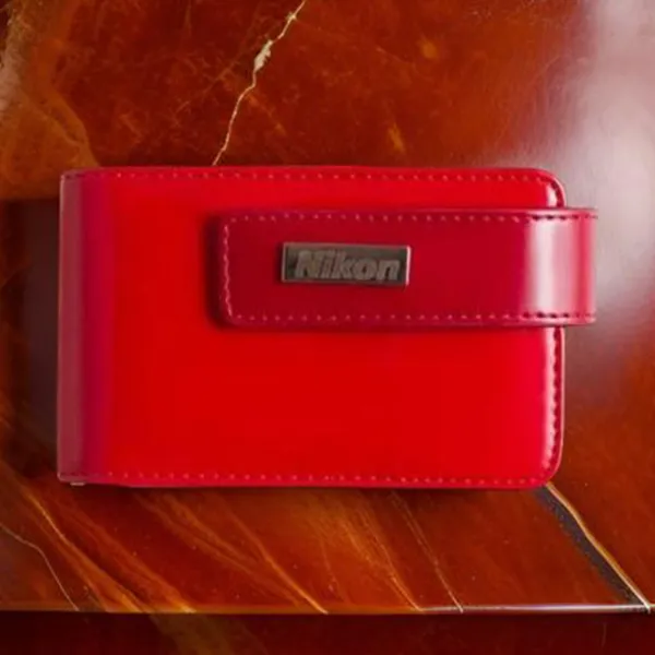 Geantă pentru aparat foto Nikon CS-S27 Piele artificială / Red photo 6