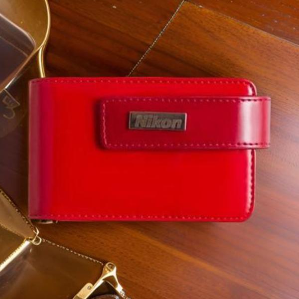 Geantă pentru aparat foto Nikon CS-S27 Piele artificială / Red photo 7