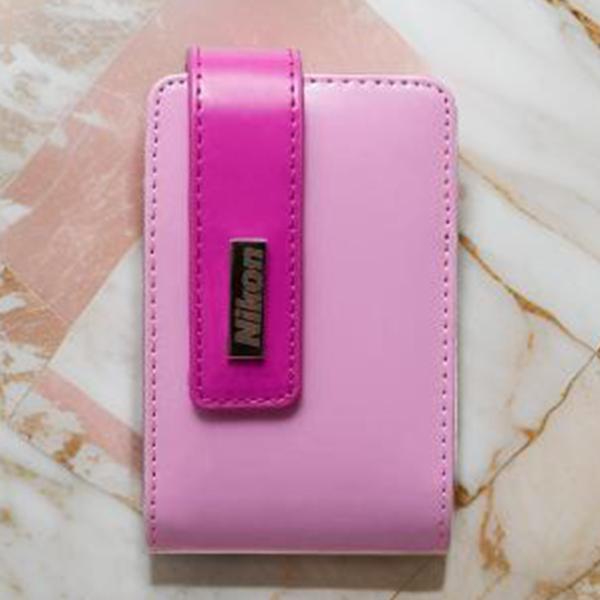 Geantă pentru aparat foto Nikon CS-S29 Piele artificială / Pink photo 4