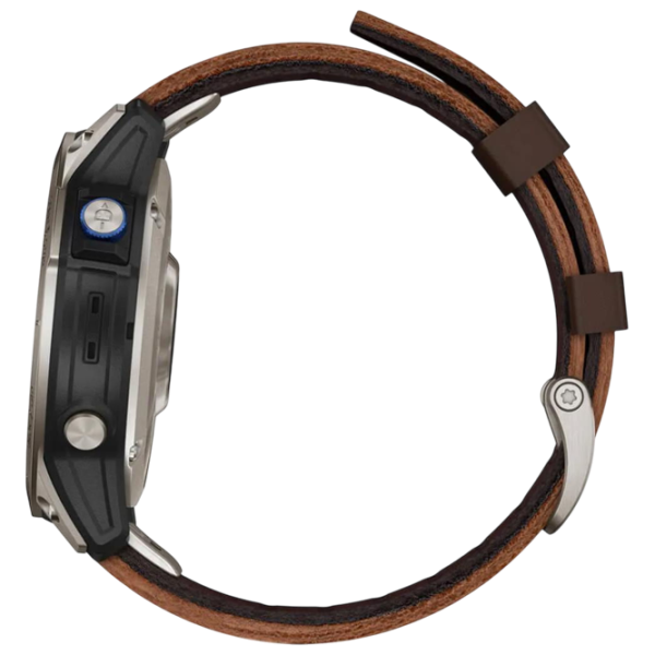 Ceas inteligent Garmin D2 Mach 1 Aviator  1.3" / 33 mm / Titanium - Brown / 010-02582-55 photo 2 Ceas inteligent Garmin D2 Mach 1 Aviator  1.3" / 33 mm / Titanium - Brown / 010-02582-55 photo 2
