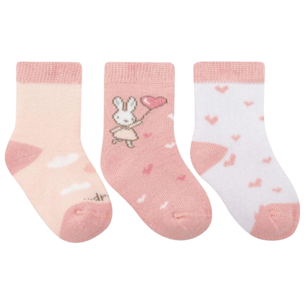Носки для девочек Kikka Boo Rabbits in Love  / Розовый photo 1 Носки для девочек Kikka Boo Rabbits in Love  / Розовый photo 1