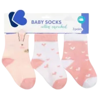 Носки для девочек Kikka Boo Rabbits in Love  / Розовый