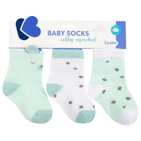 Șosete pentru băieți Kikka Boo Bear With Me  18 - 22 / Mint photo 1 Șosete pentru băieți Kikka Boo Bear With Me  18 - 22 / Mint photo 1