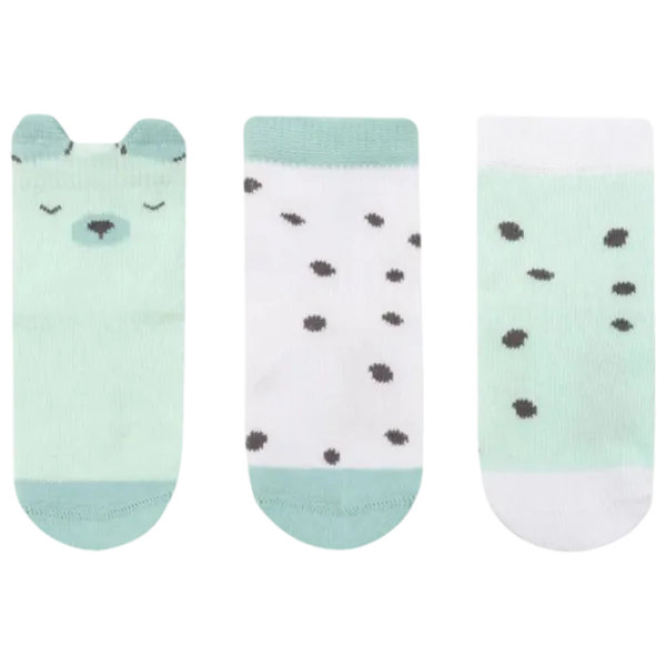 Șosete pentru băieți Kikka Boo Bear With Me  18 - 22 / Mint photo 2 Șosete pentru băieți Kikka Boo Bear With Me  18 - 22 / Mint photo 2