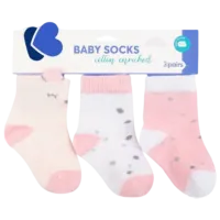 Șosete pentru băieți Kikka Boo Bear With Me  18 - 22 / Pink