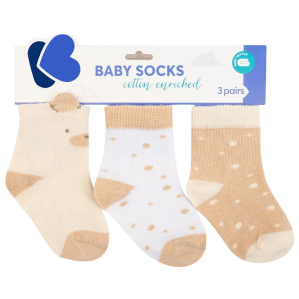 Șosete pentru băieți Kikka Boo My Teddy  / Beige photo 1 Șosete pentru băieți Kikka Boo My Teddy  / Beige photo 1