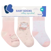 Șosete pentru fete Kikka Boo Hippo Dreams  / Pink