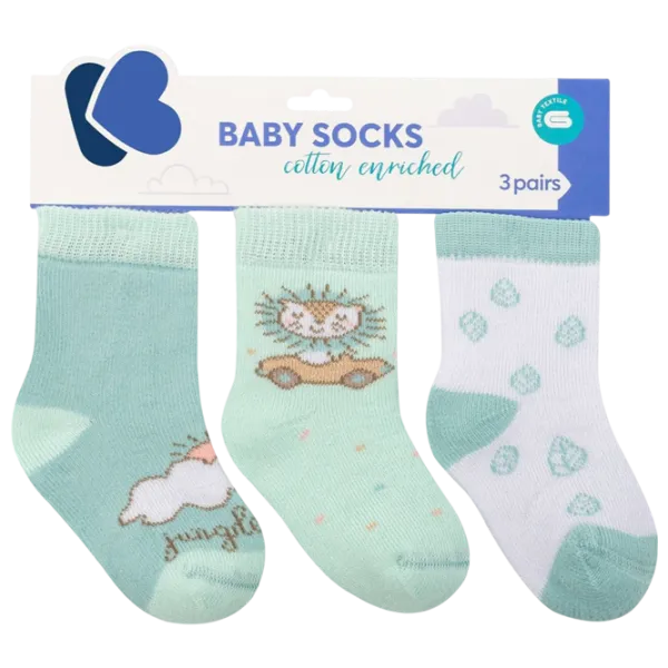 Șosete unisex Kikka Boo Jungle King  / Green photo 1