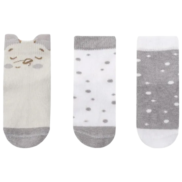 Șosete unisex Kikka Boo Joyful Mice  / Gray photo 2 Șosete unisex Kikka Boo Joyful Mice  / Gray photo 2