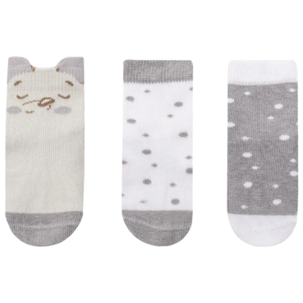 Șosete unisex Kikka Boo Joyful Mice  / Gray photo 2 Șosete unisex Kikka Boo Joyful Mice  / Gray photo 2