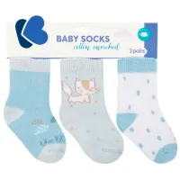 Șosete unisex Kikka Boo Little Fox  / Blue