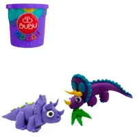 Пластилин BuBu OH0024  Пурпурный / 3+