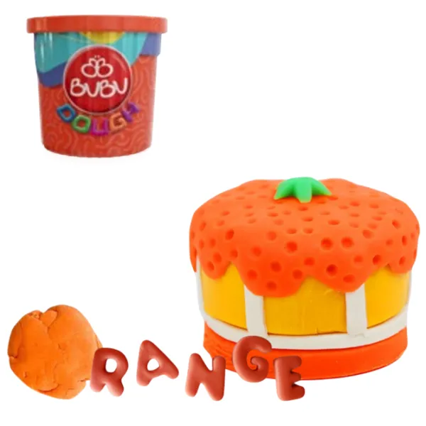 Plastilină BuBu OH0025  Orange / 3+ photo 1