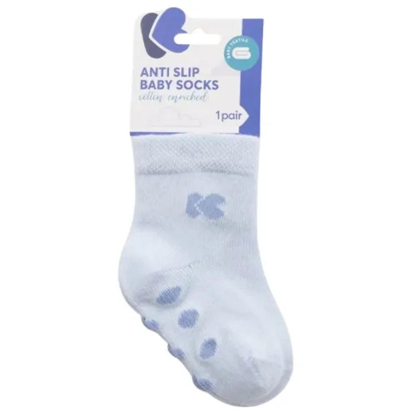 Șosete unisex Kikka Boo Anti Slip 12 - 18 / Blue photo 1 Șosete unisex Kikka Boo Anti Slip 12 - 18 / Blue photo 1