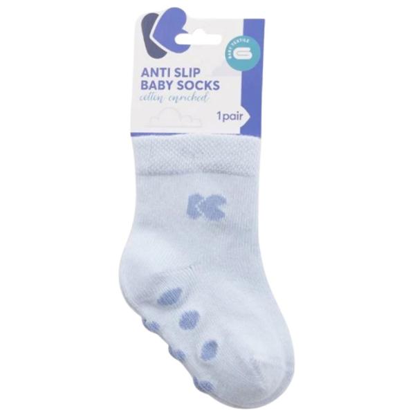 Șosete unisex Kikka Boo Anti Slip 12 - 18 / Blue photo 1 Șosete unisex Kikka Boo Anti Slip 12 - 18 / Blue photo 1