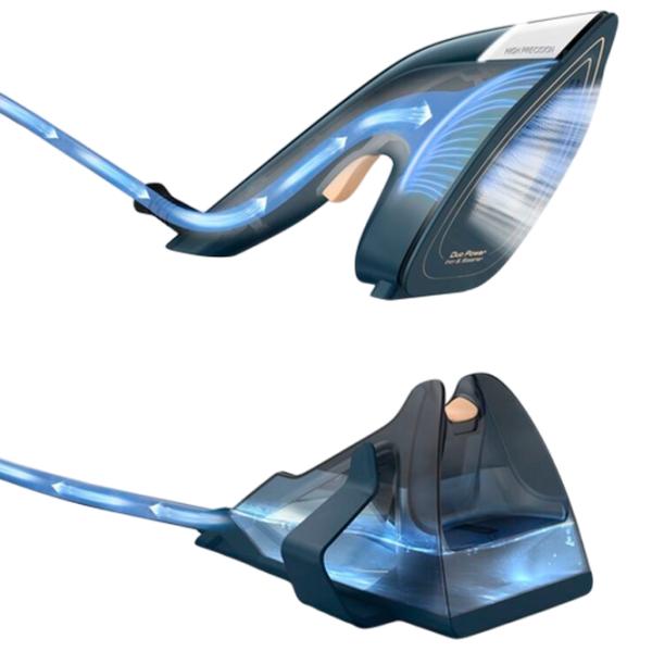 Утюг Tefal Duo Power Классический / 1700 Вт / Тёмно синий photo 3