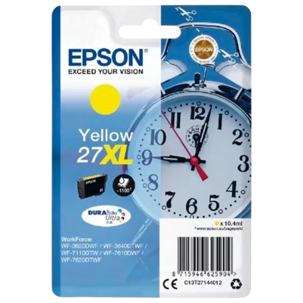 Cartuş Epson C13T27144012 XL T2714 Yellow/ Original/  photo 1