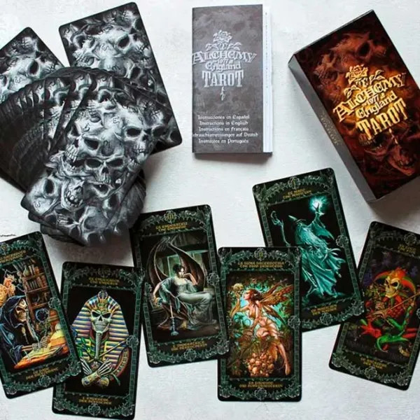 Настольная игра Fournier Tarot Alchemy of England 18+/ Игральные карты photo 3
