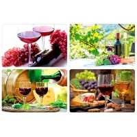 Салфетка сервировочная EH Вино Разноцветный / Пластик